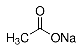 Sodium Acetate Chemical Structure